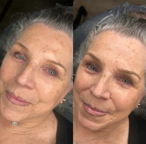 Ombré_Powder Brow 4 - Nikki Clark - The Studio PMU Ombre brows Santa Rosa before and after permanent makeup by Nikki Clark The Studio PMU